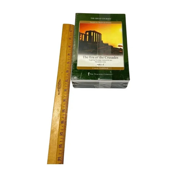 Great Courses Era of the Crusaders Parts 1 2 3 Book & DVDS Medieval History  New - Picture 4 of 8